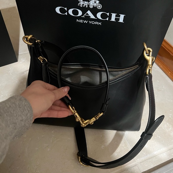 Coach Juliet Shoulder Bag in Black - Picture 5 of 5